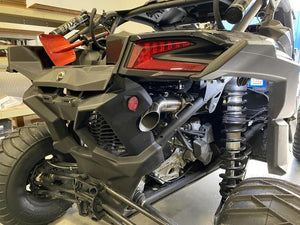 Treal Performance | 2017-2025 Can-Am X3 Race Rear Exhaust Sections - Dunes 2 Dezert SXS
