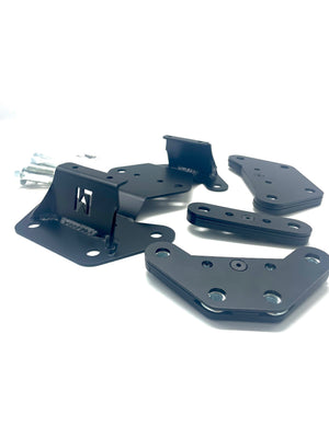LM UTV Can-Am Maverick X3 Rear Bulkhead Kit shown in a powder coat colour option