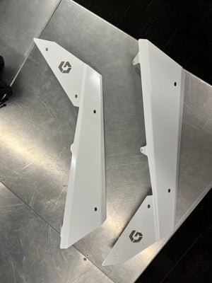 Polaris RZR 200 Geiser kick plate protecting side plastics
