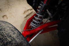 HCR Polaris RZR Pro R Turbo R Race Series front A-arm kit installed view