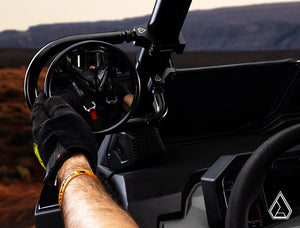 Assault Industries Insurgent Trophy Truck-style UTV side mirror detail view