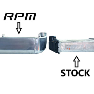 RPM Big Core Intercooler for 2020+ Can-Am X3 lowers intake temps and boosts power, ideal for 120hp to 195hp upgrade kits.