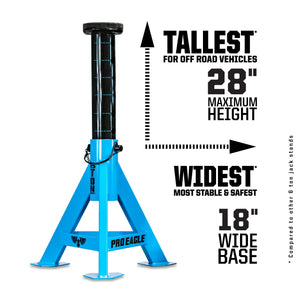Universal Off Road Jack Stand Pair | Pro Eagle
