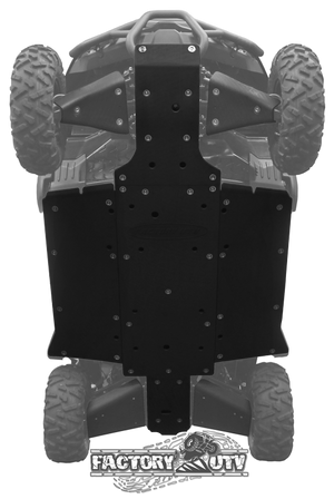 Yamaha Wolverine R-Spec UHMW Skid Plate - Dunes 2 Dezert SXS