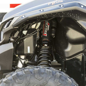 ZBROZ Stage 1 Spring Kit installed on 2023 Kawasaki KRX 4 1000, showing lifted suspension, dual-rate coils, and smoother stance.