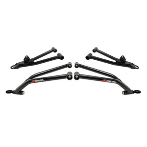 Polaris Ranger XP 1000/Crew +2 Forward A-Arm Kit by ZBroz Racing (Black)