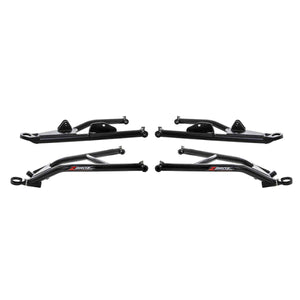 Can-Am Defender HD10 +2 Forward A-Arm Kit by ZBroz Racing (Black)