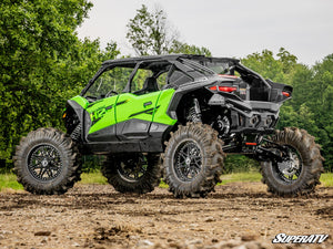 SuperATV GDP 6-inch portal gear lift for Kawasaki Teryx H2 angle view