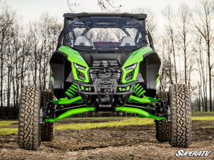 SuperATV GDP 4-inch portal gear lift for Kawasaki Teryx H2 installed view