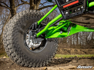 SuperATV GDP 4-inch portal gear lift for Kawasaki Teryx H2 alternate angle