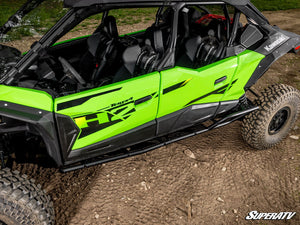 SuperATV Kawasaki Teryx H2 heavy-duty nerf bars side view