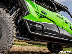 SuperATV Kawasaki Teryx H2 heavy-duty nerf bars alternate angle