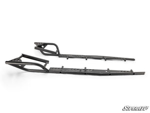 SuperATV Kawasaki Teryx H2 heavy-duty nerf bars on-machine view
