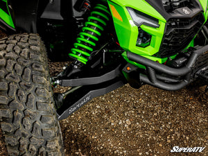 SuperATV Kawasaki Teryx H2 Sidewinder A-arms angle view