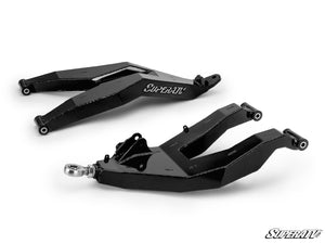 SuperATV Kawasaki Teryx H2 Sidewinder A-arms installed view