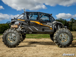 SuperATV Kawasaki Teryx KRX4 1000 Hard Cab Upper Doors, side view