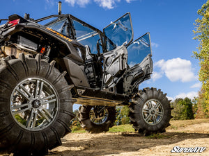 SuperATV Kawasaki Teryx KRX4 1000 Hard Cab Upper Doors, mounted view