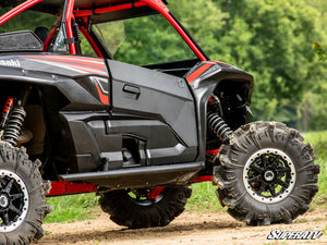SuperATV Kawasaki Teryx KRX 1000 Aluminum Door Skins, cab view