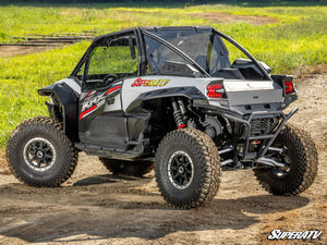 SuperATV Kawasaki Teryx KRX 1000 Hard Cab Upper Doors, angle view