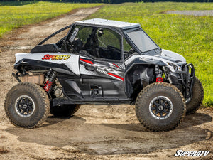 SuperATV Kawasaki Teryx KRX 1000 Hard Cab Upper Doors, side view