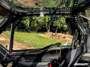 SuperATV Kawasaki Teryx KRX 1000 Hard Cab Upper Doors, mounted view