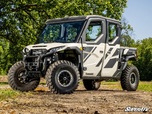 SuperATV Kawasaki Ridge Atlas Pro forward offset A-arms side view