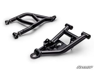 SuperATV Kawasaki Ridge Atlas Pro forward offset A-arms on-machine view