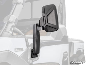 SuperATV Kawasaki Ridge Side View Mirrors, front view