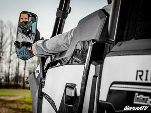 SuperATV Kawasaki Ridge Side View Mirrors, alternate angle