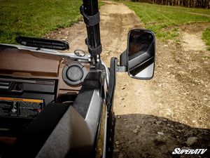 SuperATV Kawasaki Ridge Side View Mirrors, hardware detail