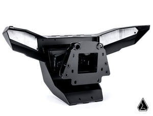 Assault Industries Kawasaki Teryx H2 winch-ready front bumper on-machine view