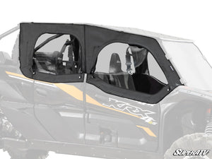 SuperATV Kawasaki Teryx KRX4 1000 Primal Soft Upper Doors, front view