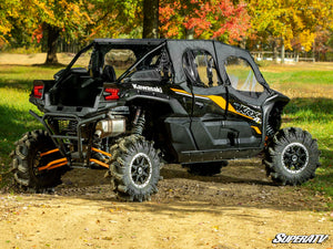 SuperATV Kawasaki Teryx KRX4 1000 Primal Soft Upper Doors, angle view