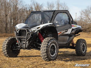 SuperATV Kawasaki Teryx KRX 1000 Primal Soft Upper Doors, angle view