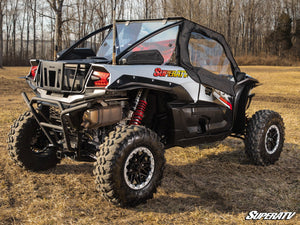 SuperATV Kawasaki Teryx KRX 1000 Primal Soft Upper Doors, mounted view