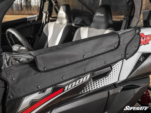 SuperATV Kawasaki Teryx KRX 1000 Primal Soft Upper Doors, alternate angle