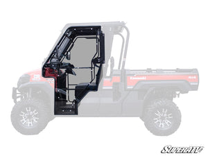 SuperATV Kawasaki Mule Pro FX / FXT Cab Enclosure Doors, front view