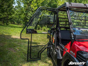 SuperATV Kawasaki Mule Pro FX / FXT Cab Enclosure Doors, installed view