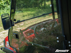 SuperATV Kawasaki Mule Pro FX / FXT Cab Enclosure Doors, cab view