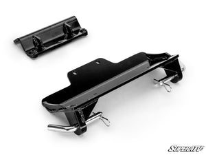 Super ATV Plow Pro snow plow kit mounted on a Kawasaki Ridge UTV