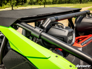 SuperATV Kawasaki Teryx H2 wakeboard speaker mount bar installed view
