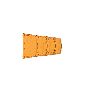 KC HiLiTES FLEX ERA LED Light Bar 10in. Light Shield - Amber (SHIELD ONLY)