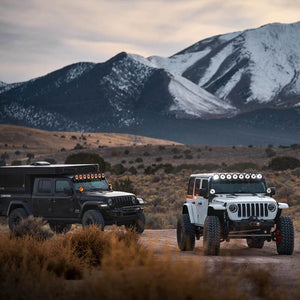 KC HiLiTES Gravity Titan LED Light Bar - 50in. (8-Light) - Dunes 2 Dezert SXS