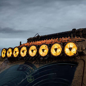 KC HiLiTES Gravity Titan LED Light Bar - 50in. (8-Light) - Dunes 2 Dezert SXS