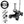 Universal 3 Ton Big Wheel Off Road Jack | Pro Eagle