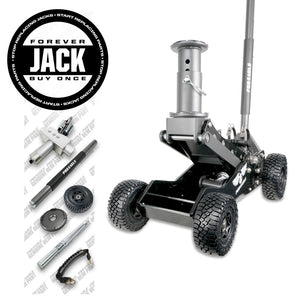 Universal 3 Ton Big Wheel Off Road Jack | Pro Eagle