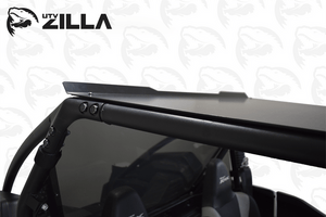 Tinted rear polycarbonate window for 2020–2024 Kawasaki KRX 1000 with CNC precision fit