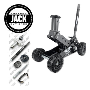 Universal 2 Ton Big Wheel Off Road Jack | Pro Eagle