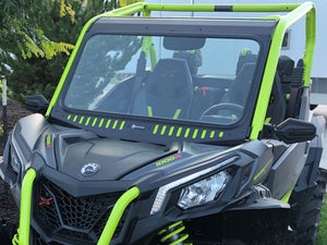 Can-Am Maverick Sport/Trail/Commander Vented Glass Windshield (Collective) - Dunes 2 Dezert SXS