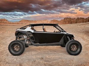 RZR PRO 4 Seat Aluminum Doors – Moto Armor - Dunes 2 Dezert SXS